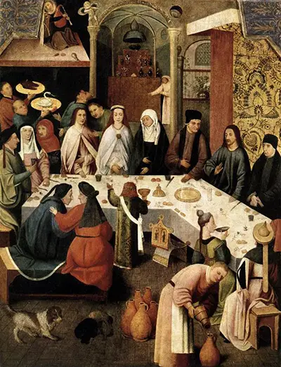 The Marriage Feast at Cana Hieronymus Bosch